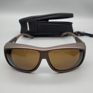 Cocoons Sunglasses C205A Aviator Flex2Fit w/ Case Fit Over Polarized